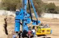 The piling works for Manazel Towers – Haddah-Sana’a